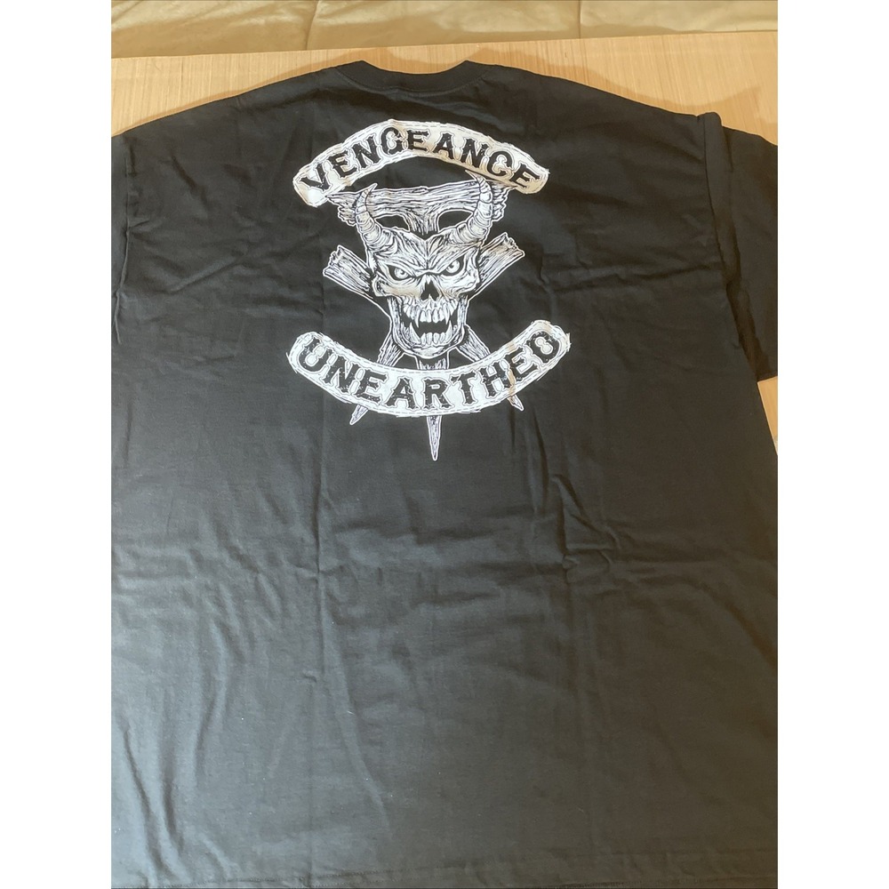 WWE The Undertaker Deadman‎ Inc. Vengeance Unearthed  Shirt Mens 3X NOS 2017 - Picture 7 of 8